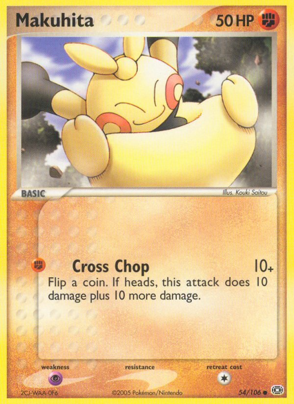 Makuhita 54/106 Common | Emerald | Pokemon Card