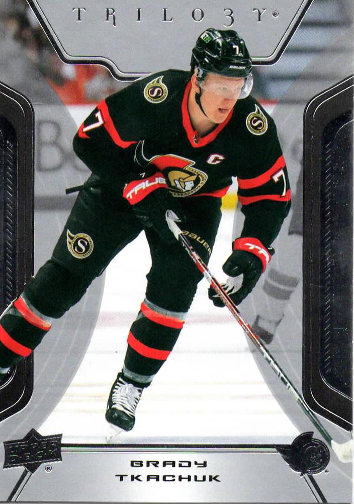 Brady Tkachuk #55 Ottawa Senators | 2023-24 Upper Deck Trilogy | NHL Trading Card