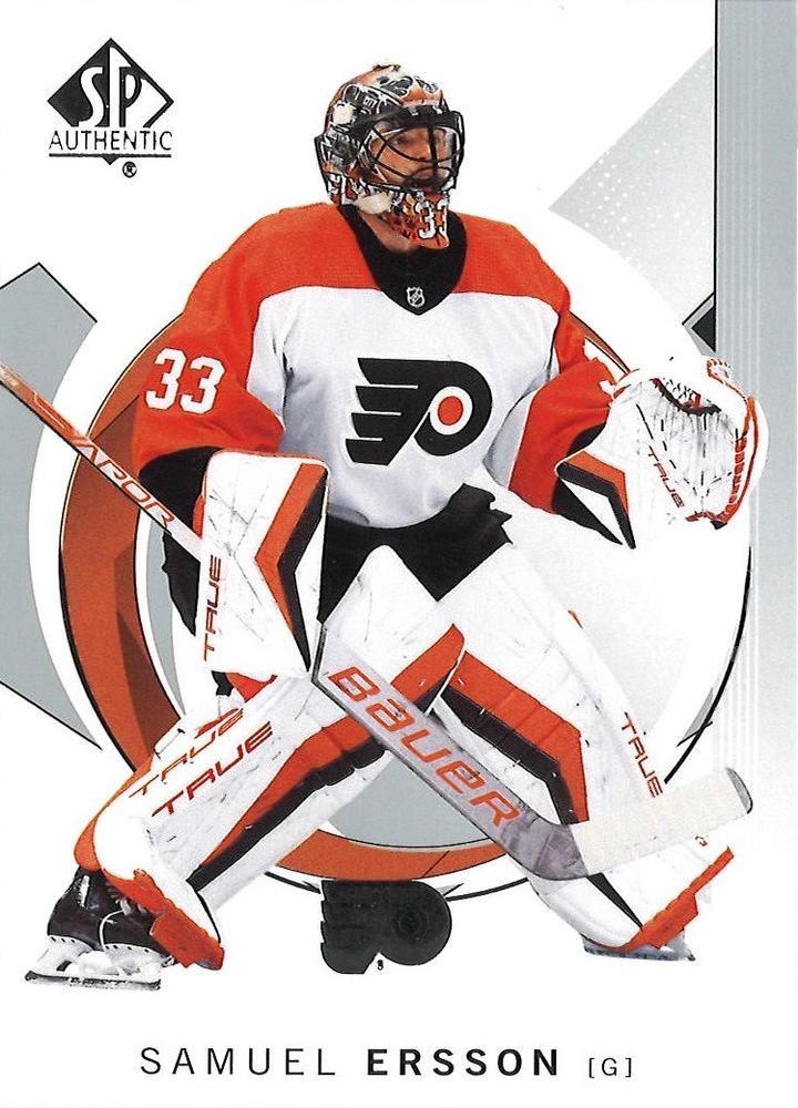 Samuel Ersson #55 Philadelphia Flyers | 2024-25 SP Authentic | NHL Trading Card