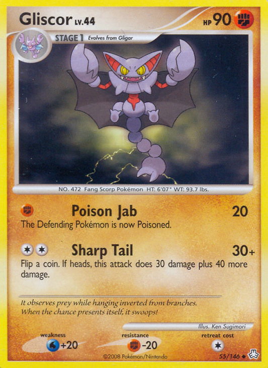 Gliscor 55/146 Uncommon | Legends Awakened | Pokemon Card