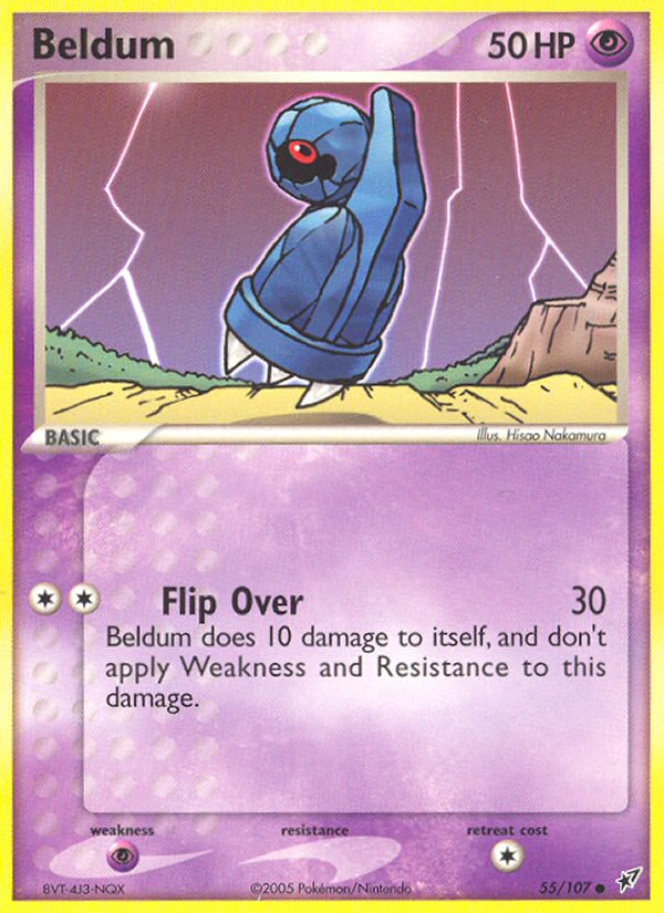 Beldum 55/107 Common | Deoxys | Pokemon Card