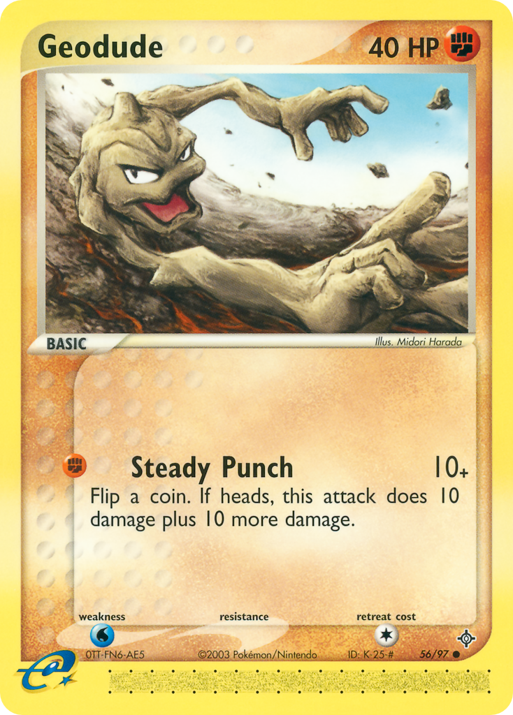 Geodude 56/97 Common | Dragon | Pokemon Card