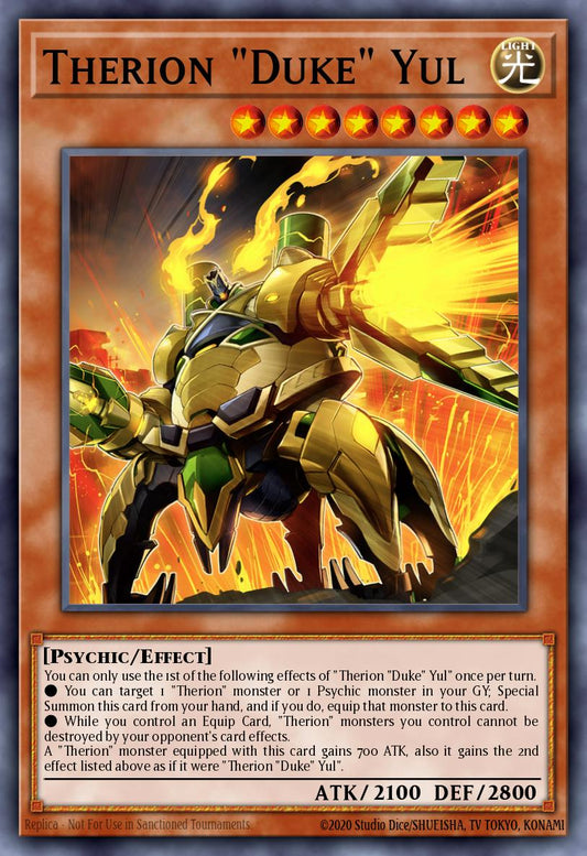 Therion "Duke" Yul - MAMA-EN061 Ultra Rare | Yu-Gi-Oh! Card