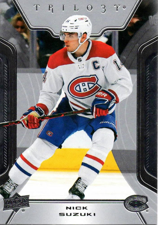 Nick Suzuki #57 Montreal Canadiens | 2023-24 Upper Deck Trilogy | NHL Trading Card