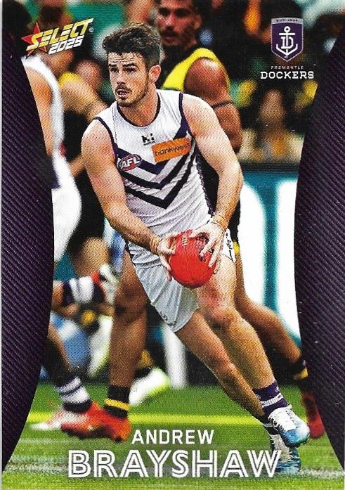 Andrew Brayshaw #57 Fremantle Dockers | 2025 Select AFL Footy Stars | Trading Card