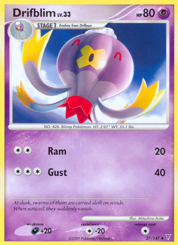 Drifblim 57/147 Uncommon | Supreme Victors | Pokemon Card