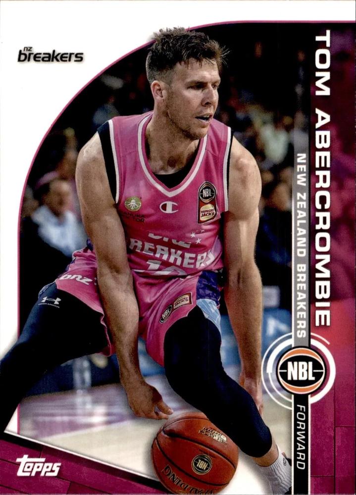 Tom Abercrombie #59 New Zealand Breakers | 2023-24 Topps NBL | NBL Trading Card