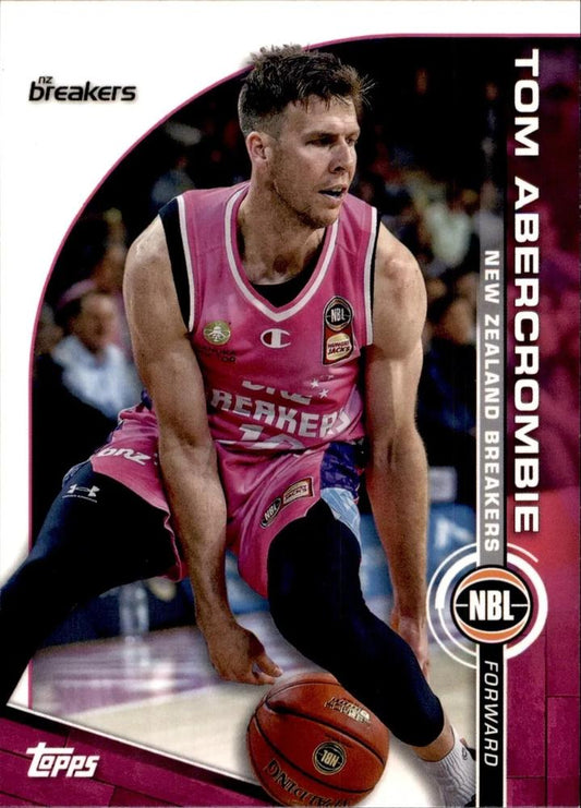 Tom Abercrombie #59 New Zealand Breakers | 2023-24 Topps NBL | NBL Trading Card