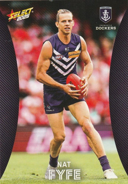 Nat Fyfe #59 Fremantle Dockers | 2025 Select AFL Footy Stars | Trading Card