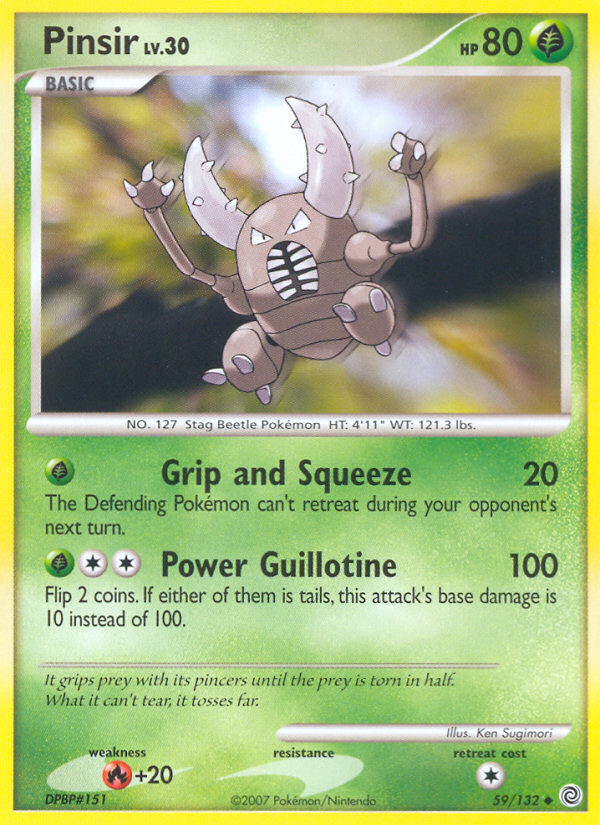 Pinsir 59/132 Uncommon | Secret Wonders | Pokemon Card