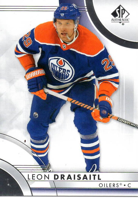 Leon Draisaitl #5 Edmonton Oilers | 2023-24 SP Authentic | NHL Trading Card