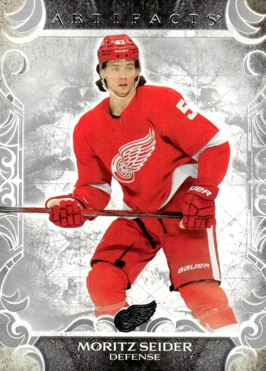 Moritz Seider #5 Detroit Red Wings | 2024-25 Upper Deck Artifacts | NHL Trading Card
