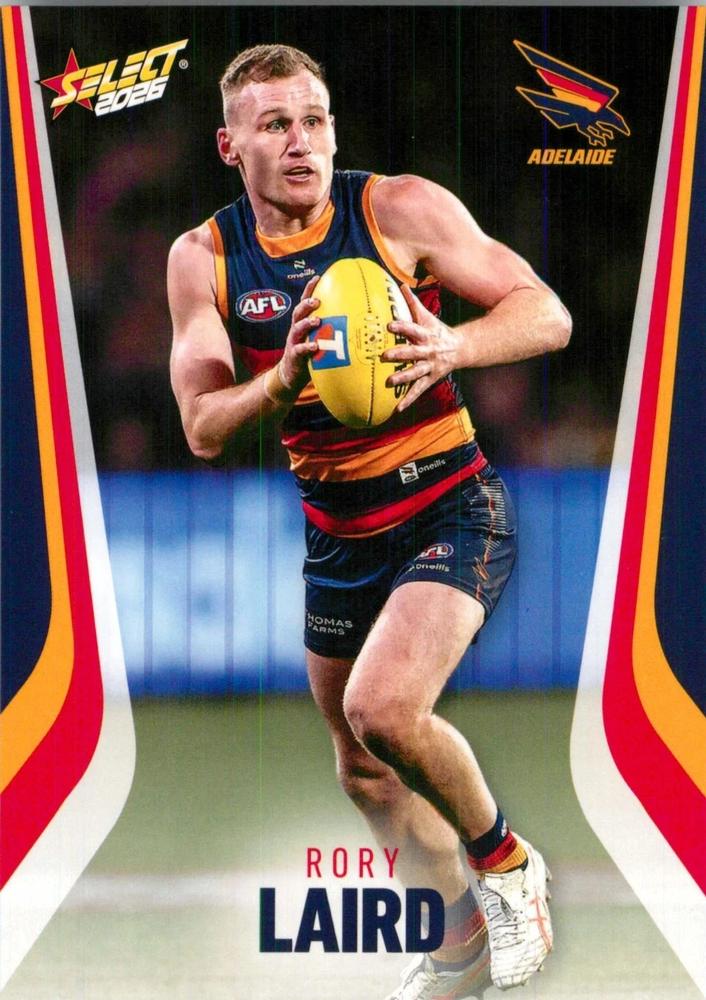 Rory Laird #5 Adelaide Crows | 2026 Select AFL Footy Stars | Trading Card