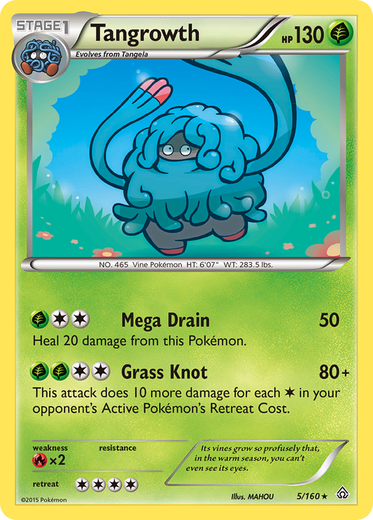 Tangrowth 5/160 Rare | Primal Clash | Pokemon Card
