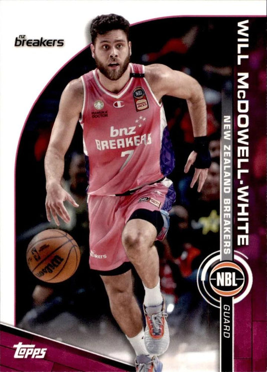 Will McDowell-White #60 New Zealand Breakers | 2023-24 Topps NBL | NBL Trading Card