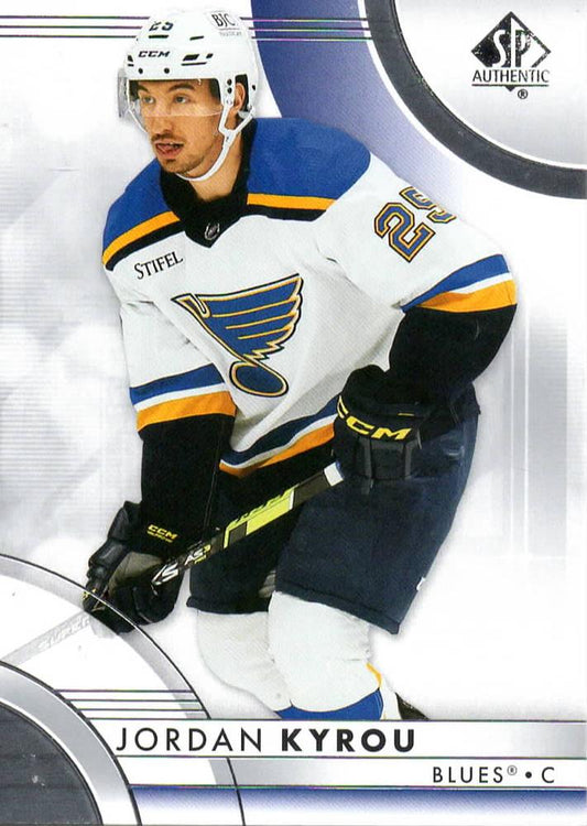 Jordan Kyrou #60 St. Louis Blues | 2023-24 SP Authentic | NHL Trading Card