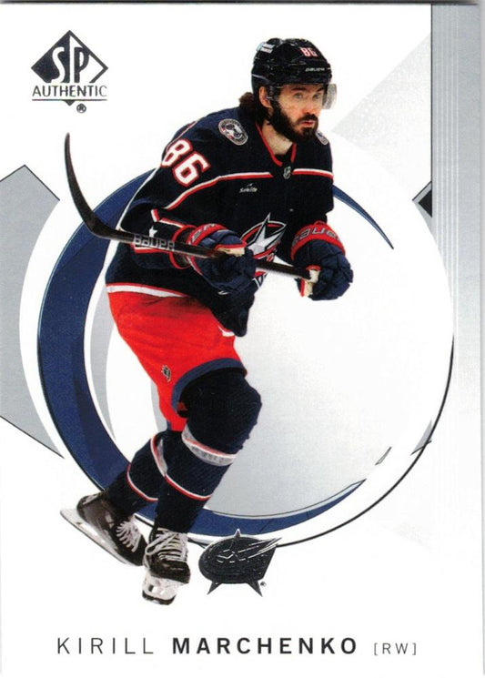Kirill Marchenko #60 Columbus Blue Jackets | 2024-25 SP Authentic | NHL Trading Card