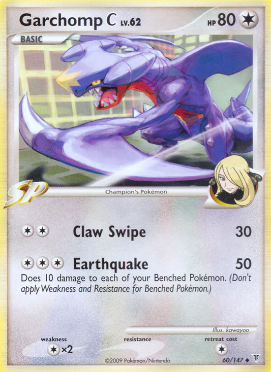 Garchomp C 60/147 Uncommon | Supreme Victors | Pokemon Card