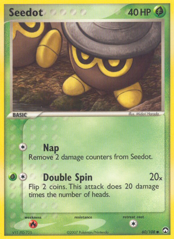 Seedot 60/108 Common | Power Keepers | Pokemon Card