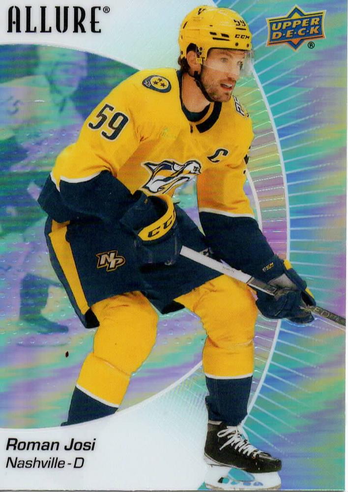 Roman Josi #61 Nashville Predators | 2023-24 Upper Deck Allure | NHL Trading Card