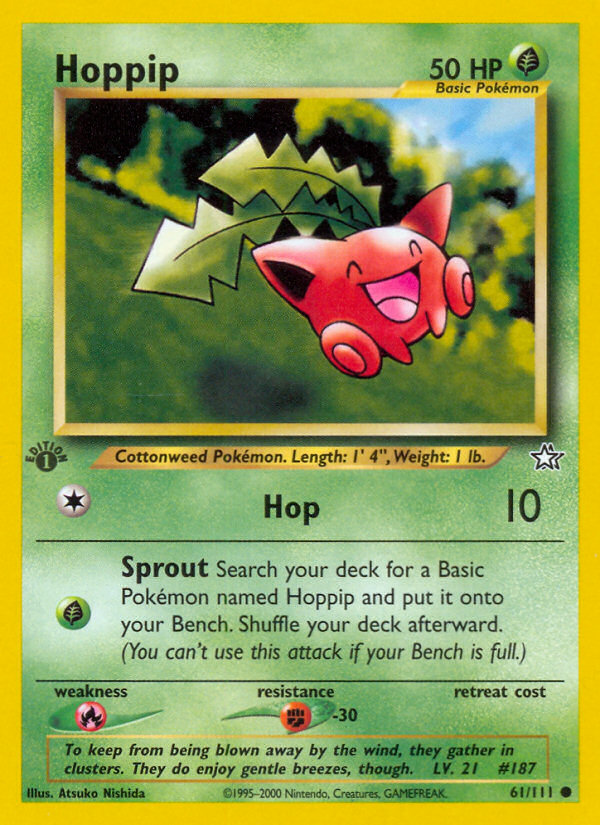 Hoppip 61/111 Common | Neo Genesis | Pokemon Card