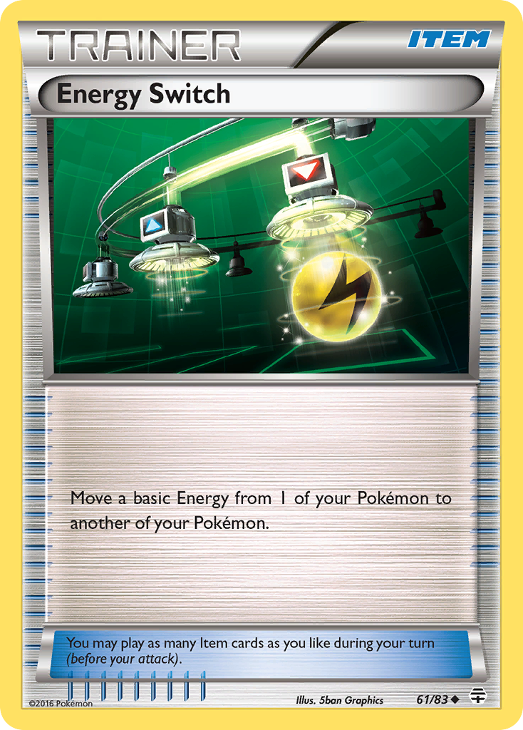 Energy Switch 61/83 Uncommon | Generations | Pokemon Card