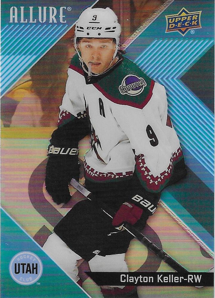 Clayton Keller #62 Utah Hockey Club | 2024-25 Upper Deck Allure | NHL Trading Card