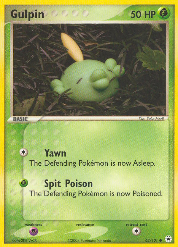 Gulpin 62/101 Common | Hidden Legends | Pokemon Card