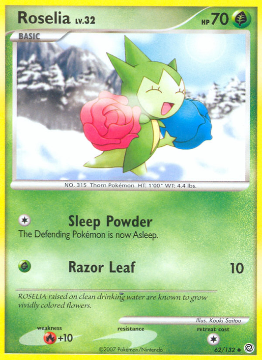 Roselia 62/132 Uncommon | Secret Wonders | Pokemon Card