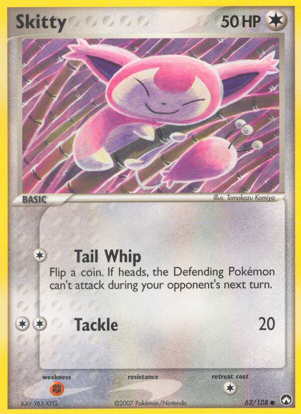 Skitty 62/108 Common | Power Keepers | Pokemon Card