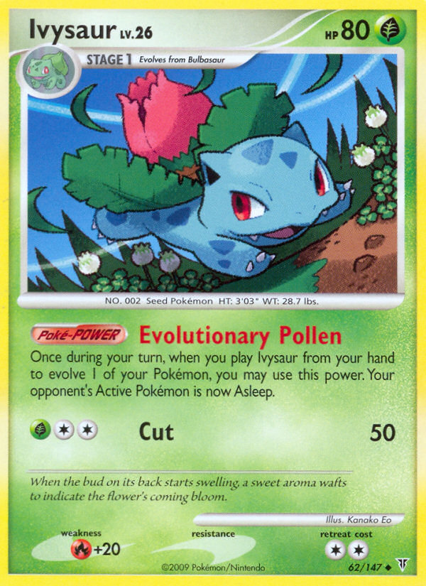 Ivysaur 62/147 Uncommon | Supreme Victors | Pokemon Card