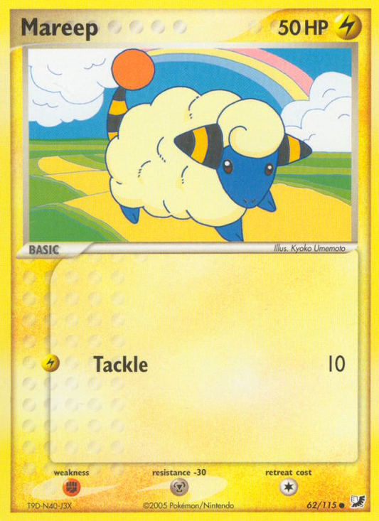 Mareep 62/115 Common | Unseen Forces | Pokemon Card