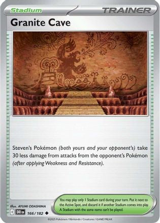 Granite Cave 166/182 Reverse Holo | Destined Rivals | Pokemon Card
