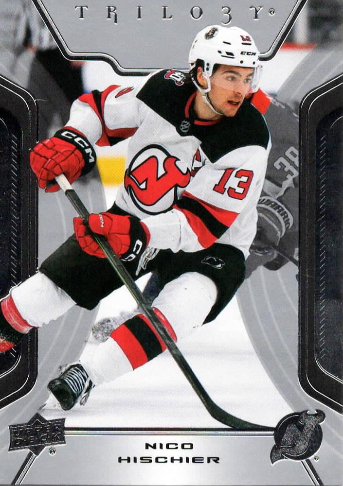 Nico Hischier #63 New Jersey Devils | 2023-24 Upper Deck Trilogy | NHL Trading Card