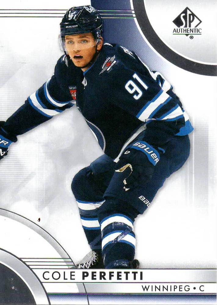 Cole Perfetti #63 Winnipeg Jets | 2023-24 SP Authentic | NHL Trading Card