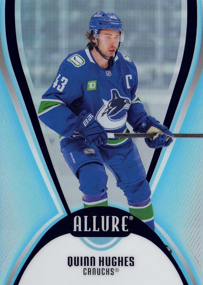 Quinn Hughes #63 Vancouver Canucks | 2025-26 Upper Deck Allure | NHL Trading Card