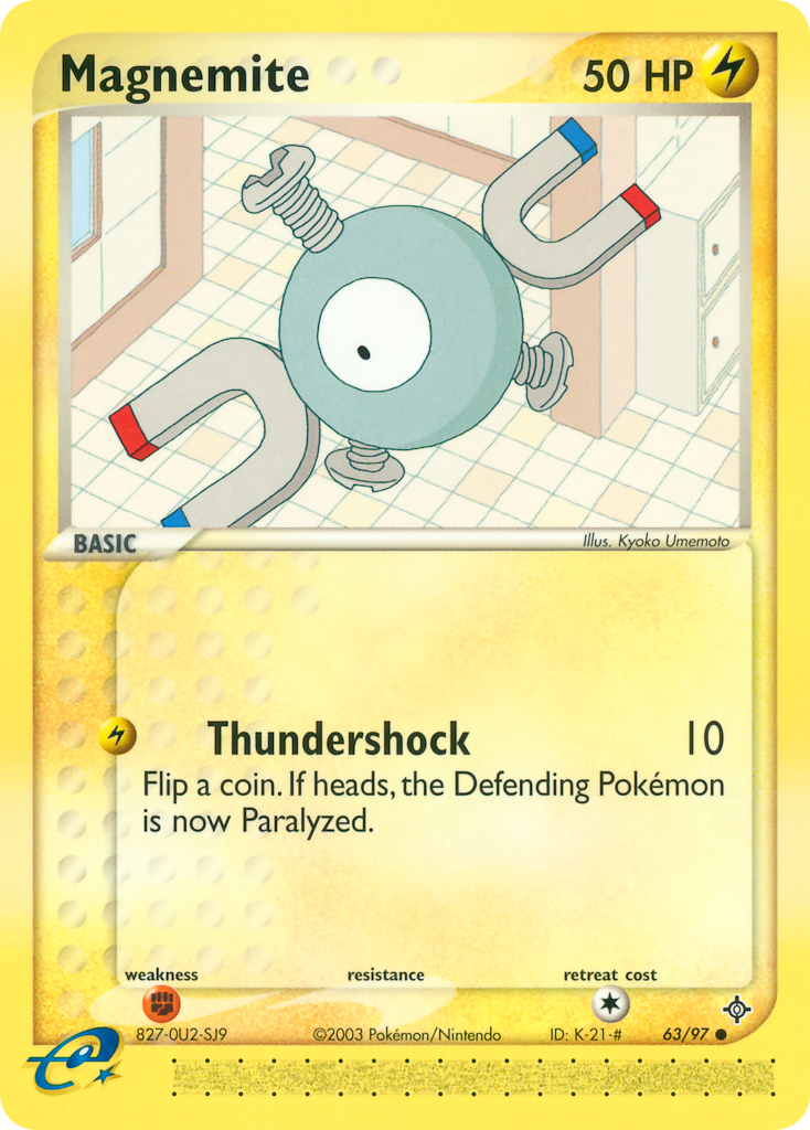 Magnemite 63/97 Common | Dragon | Pokemon Card