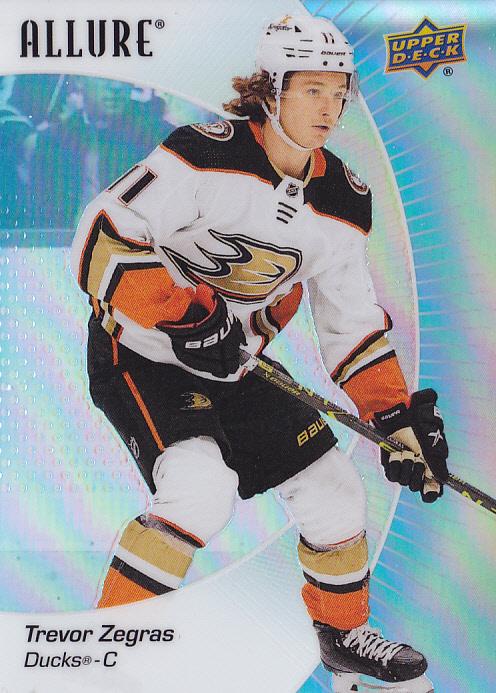 Trevor Zegras #64 Anaheim Ducks | 2023-24 Upper Deck Allure | NHL Trading Card