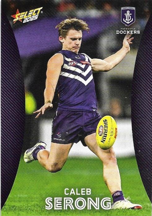 Caleb Serong #64 Fremantle Dockers | 2025 Select AFL Footy Stars | Trading Card