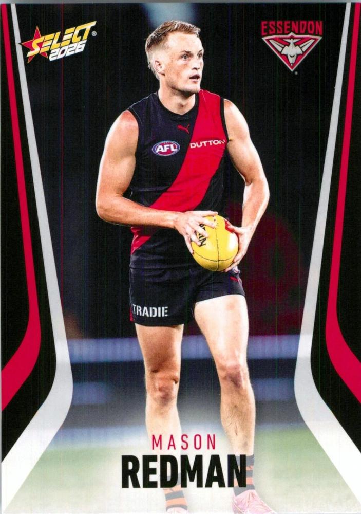Mason Redman #64 Essendon Bombers | 2026 Select AFL Footy Stars | Trading Card