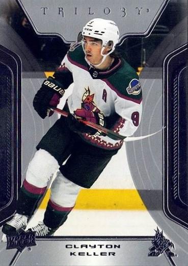 Clayton Keller #65 Arizona Coyotes | 2023-24 Upper Deck Trilogy | NHL Trading Card