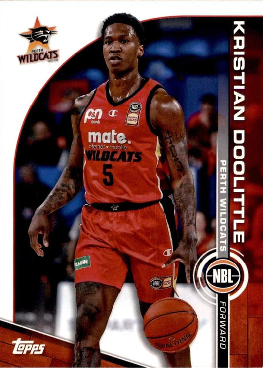 Kristian Doolittle #65 Perth Wildcats | 2023-24 Topps NBL | NBL Trading Card