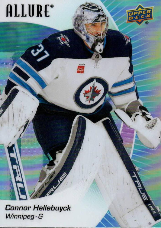 Connor Hellebuyck #65 Winnipeg Jets | 2023-24 Upper Deck Allure | NHL Trading Card