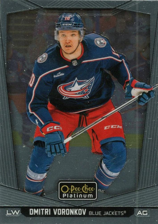 Dmitri Voronkov #65 Columbus Blue Jackets | 2024-25 O-Pee-Chee Platinum | NHL Trading Card