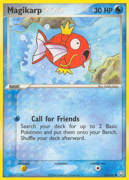 Magikarp 65/109 Common | Team Rocket Returns | Pokemon Card