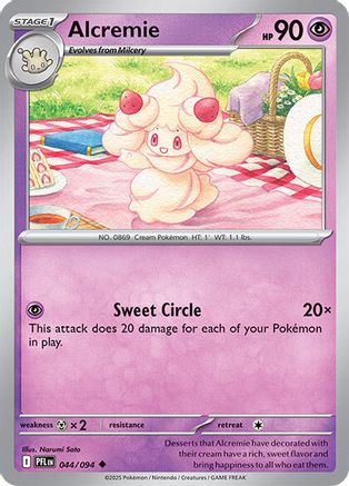 Alcremie 44/94 Reverse Holo | Phantasmal Flames | Pokemon Card