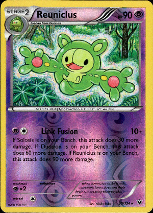 Reuniclus 35/124 Reverse Holo | Fates Collide | Pokemon Card