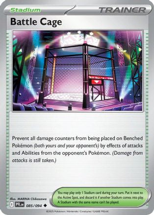 Battle Cage 85/94 Reverse Holo | Phantasmal Flames | Pokemon Card