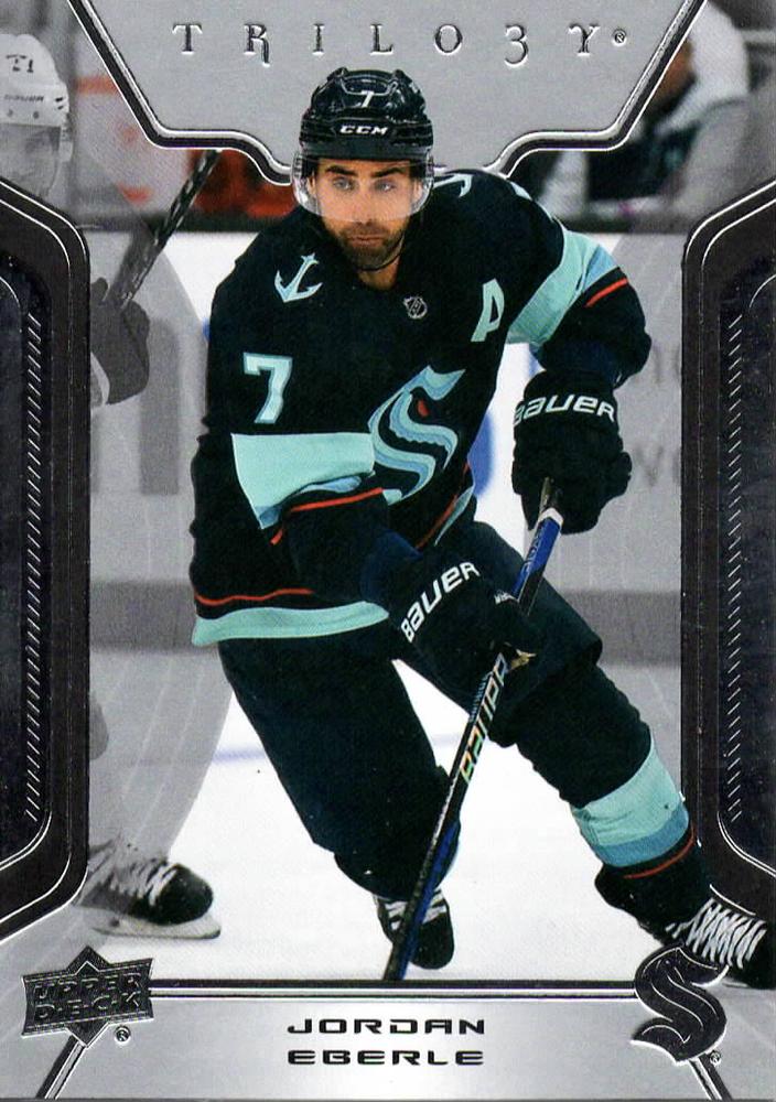 Jordan Eberle #66 Seattle Kraken | 2023-24 Upper Deck Trilogy | NHL Trading Card
