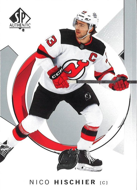 Nico Hischier #66 New Jersey Devils | 2024-25 SP Authentic | NHL Trading Card